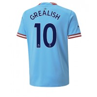 Fotbalové Dres Manchester City Jack Grealish #10 Domácí 2022-23 Krátký Rukáv